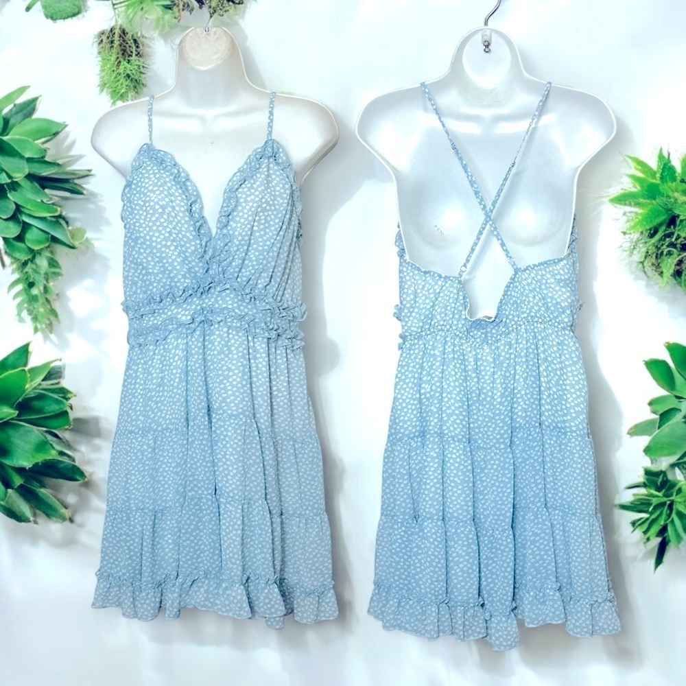 Aakaa Light Gray Gathered Top